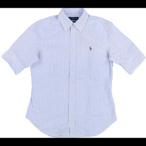 Ralph Lauren Women’s Short Sleeve Slim Fit Oxford